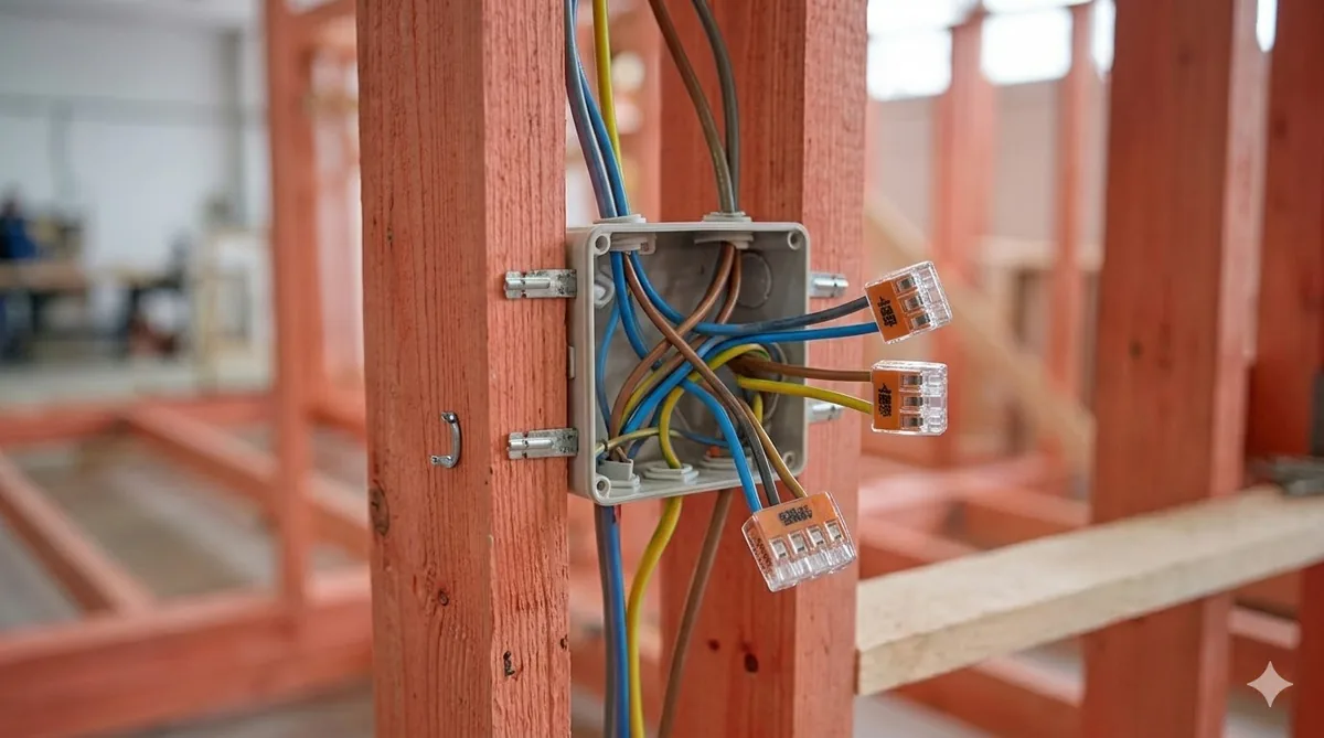 Монтаж электрики в модульном доме