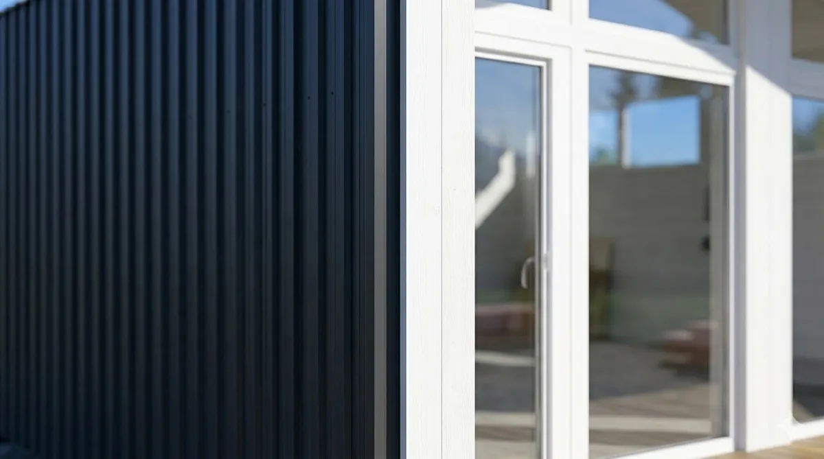 Наружная отделка модульного дома